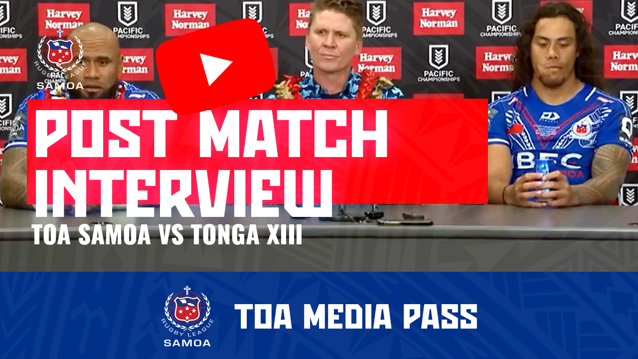 Ben Gardiner: “It’s All About Process” | Toa Samoa Ready for Pacific Championships Final vs Kiwis