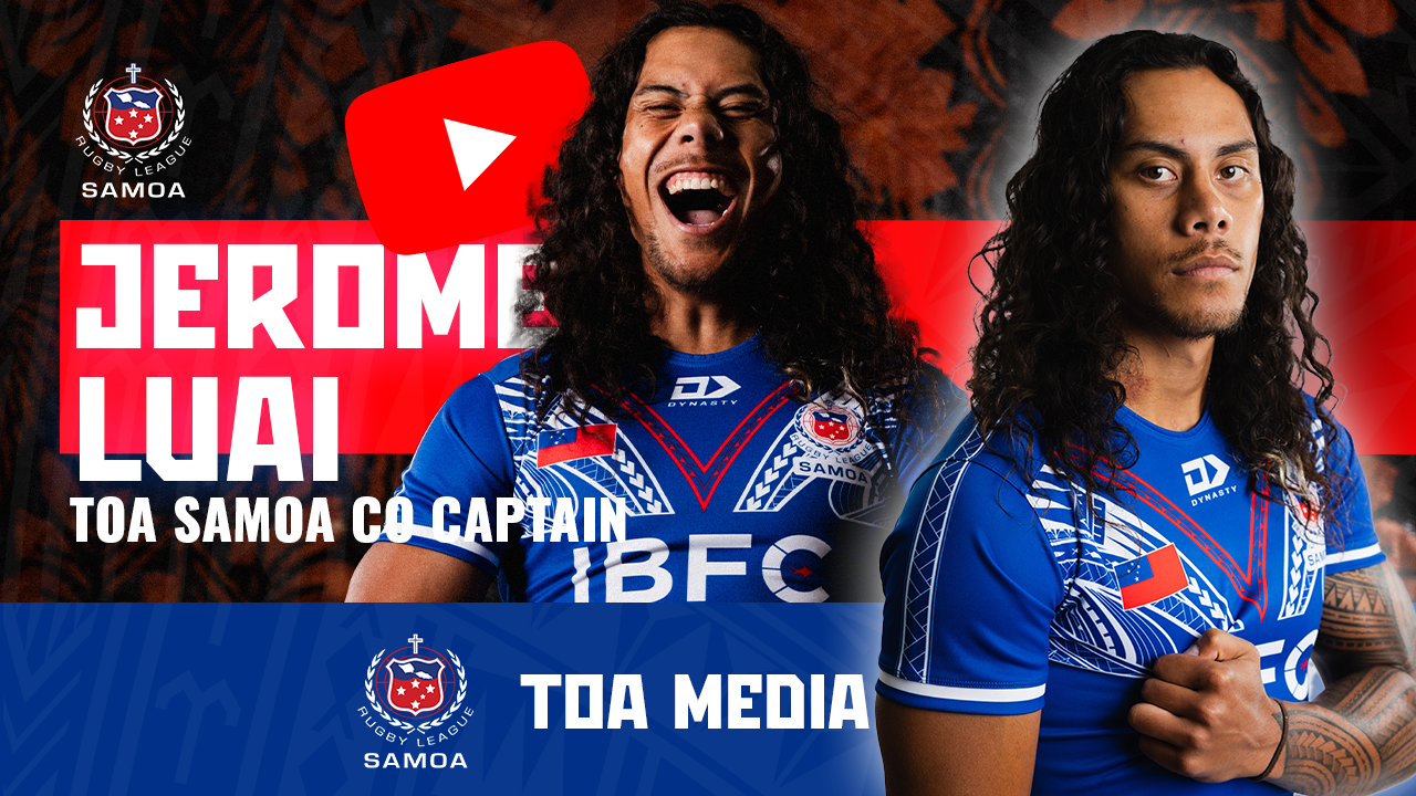 Jerome Luai I Toa Samoa Captain on Pride, Leadership, and International Rugby League Legacy