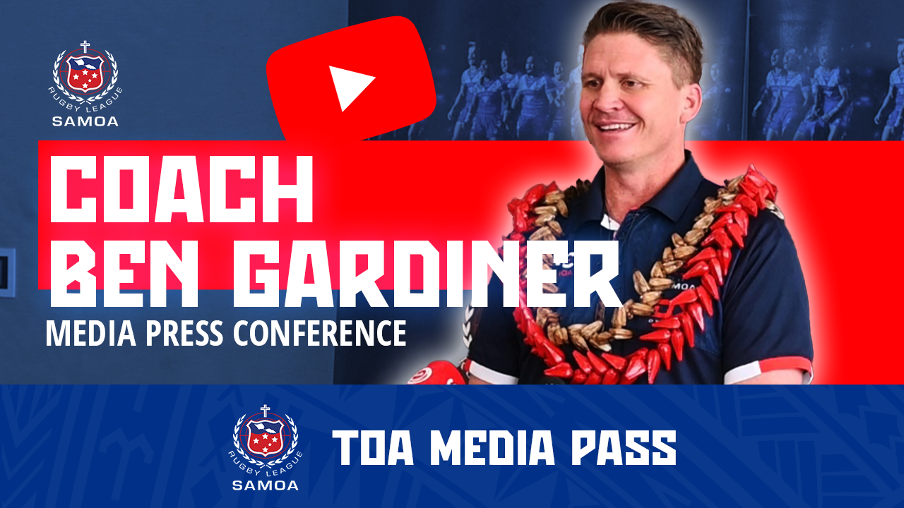 Toa Samoa Head Coach Press Conference: Ahead of New Zealand Kiwis Pacific Championships Game